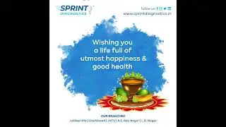 Happy Ugadi || Sprint Diagnostics || Best Diagnostic Centrein Hyderabad