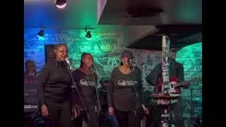 Quenton & QRB performing  Tennessee Whiskey at CODA on 12.5.25, ft Teri Harris on lead vocals