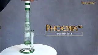 Phoenix Star Percolator Bong PHX671 Review, Best Perc Glass Bong