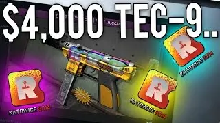 $4000+ TEC-9 Craft! +$200,000+ INSANE Skins Collection Showcase!