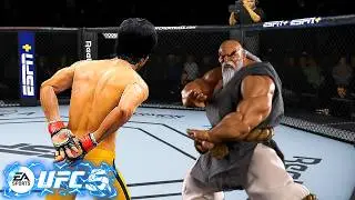 UFC5 Bruce Lee vs Gouken EA Sports UFC 5
