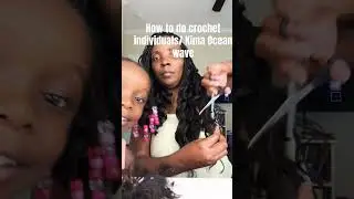 How to do crochet individuals/ Kima Ocean wave