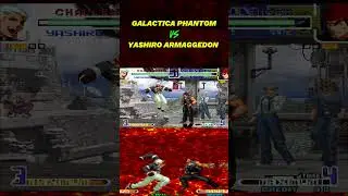 🔥GALACTICA Phantom VS Armaggedon (Ralf vs. O. Yashiro)  KOF 2002