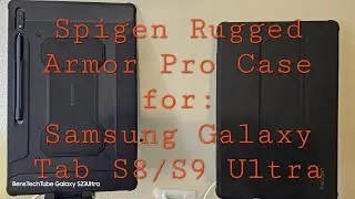 Чехол Rugged Armor Pro для Samsung Galaxy Tab S8/S9 Ultra @BensTechTube