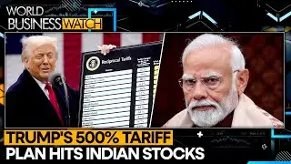 Indian Stocks Mark Worst Day In Over 4 Months | WION World Business Watch