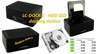 LC-Power Docking Station HDD SSD USB 3.1 Type-C