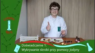 Doświadczenie 1: Wykrywanie skrobi przy pomocy jodyny