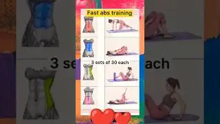 Fast ABS Training #shorts​ #trending​ #health​ #healthtips​ #workout​ #fitness​ #yoga​ #wellness​