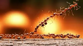 Epic Battle  Fire Ants vs  Weaver Ants VEED