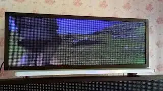 Videotron P5 Running Text RGB Full Indoor 100x40 cm LAN / Plug n Play