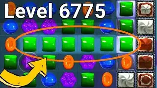 Candy Crush: Match 6 Candies in a Row || Candy Crush Saga Level 6775 || Candy Crush Saga Last Level