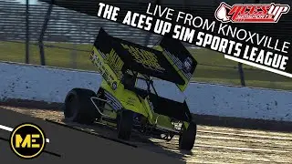 Aces Up Sim Sports - 360 Winged Sprints at Knoxville. Maconi Entertainment Broadcast