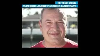 Transform your Boat's Deck with a Superior Marine Floor! #shorts