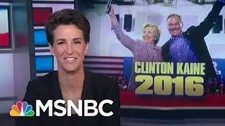 Hillary Clinton Taps Sen Tim Kaine As Running Mate | Rachel Maddow | MSNBC