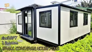 20FT Expandable Container House From Our Client Custom