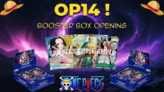 OP14 The Azure Sea&rsquo;s Seven Booster Box Opening | How Good Are The Pull Rates For This Set?