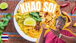 The FIRST bowl of curry noodle soup  (KHAO SOI) | CHIANG MAI ADVENTURE |