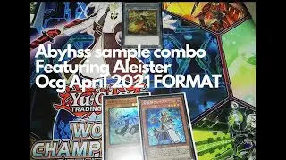 [Yugioh 游戏王] OCG April 2021 Format | Abyhss Sample Combo | 冥界- 基本展开