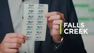 Custom Asset Label - Falls Creek Ski Lifts | Case Study