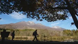 【紅葉】妙高市 いもり池　2024年11月9撮影 いもり池