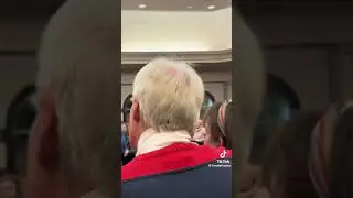 Town hall residents address the 