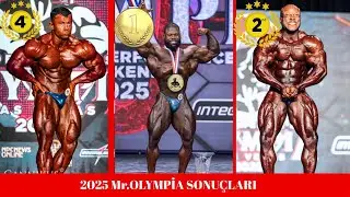 NİHAT KAYA 4.OLDU 2025 MR OLYMPİA 212 SONU&Ccedil;LARI