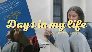 Days in my life | uni, studying, reading📚