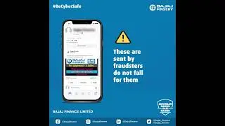 Beware of #Fake Social Media Ads | #SavdhaanRaheinSafeRahein | Bajaj Finance