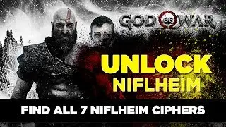 God Of War 4 - All 7 Niflheim Cipher Locations (Unlock Niflheim Ivaldis Workshop)