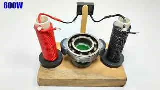 Big Beyarin Rotating Magnetic Free Energy Electricity Ac 220V 600W Free Energy Device