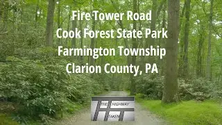 Fire Tower Road &ndash; Cook Forest State Park, Clarion County, PA