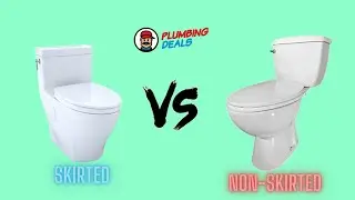 Skirted vs Not-Skirted Toilets, which one is right for you?
