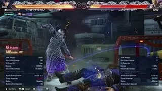 TEKKEN8 Reina 150 damage combo Reference @NapoleonKonstantinopoulos
