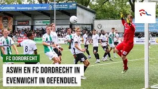 SAMENVATTING: ASWH - FC Dordrecht (1-1)