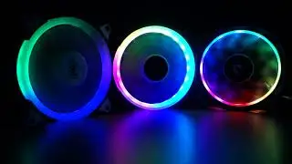 De Izquierda a Derecha Aigo AURORA C3 + Raijintek IRIS + Thermaltake Riing Plus RGB 3x Fan Kit