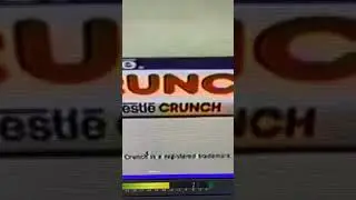 Nestle Crunch Commercial (Slowed Down)