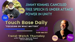 JIMMY KIMMEL CANCELED, FREE SPEECH IS UNDER ATTACK, POWER IN UNITY