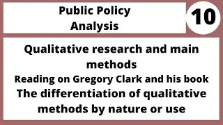 Qualitative methods of research |Public Policy Analysis MPA404 LECTURE 10 MP4