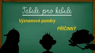 Příčinný poměr mezi hlavními větami