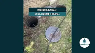 FULL Drain Unblocking in St Ive - Liskeard - Cornwall by DrainBlock Services #drainunblocking