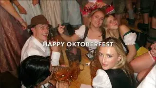 Drinking beers at Oktoberfest!!! (dont trust us with directions)