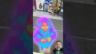 Rainbow skittles eating show #candy #sweet #food #funny #comedychallenge #comedychallenge #shorts