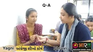 Yagni gives interview to Charvi Video-2 #Chetan Soni #Bharat Education Deesa