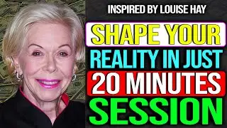 Louise Hay - MY MINDSET SHAPES MY REALITY,  20 Minutes of Manifestation