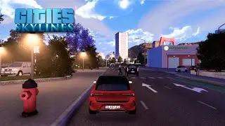 First Person Drive to my NEW CITY on Cities: Skylines in 2025! 🌆