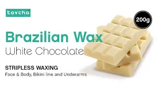 tavcha Brazilian Wax White Chocolate 🍫 || Application, Review & Result ✅