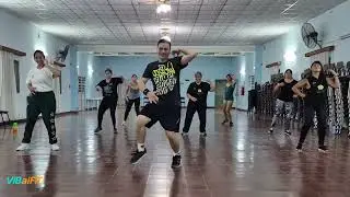 LADRON - Luck Ra , Karina , RAMKY EN LOS CONTROLES / Zumba / VibaiFit / Choreo / Ritmos / Fitness