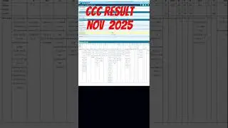 ccc result 2025 nov #music #ccc