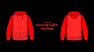 Sweatshirt Mockup with Coreldraw