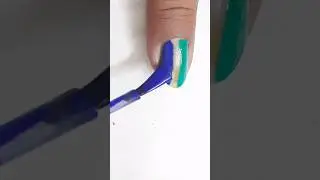 easy marble nail art at home without tools #shorts #marblenailart #notools #nailartathome #nails